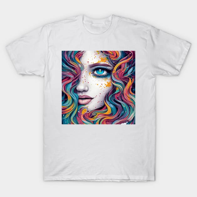 Freckles T-Shirt by tdraw